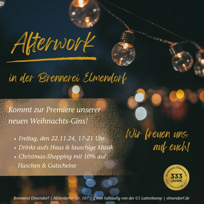 Afterwork in der Brennerei Elmendorf